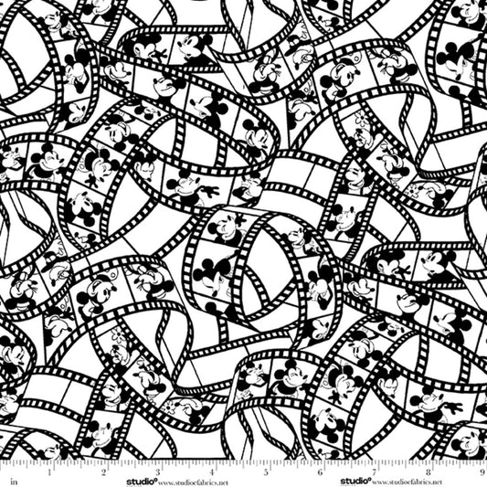 Oh Willie, You're So Fine by Chelsea DesignWorks : Film Ribbon White/Black 9495-09