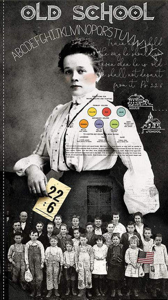 Old School by J. Wecker Frisch Panel