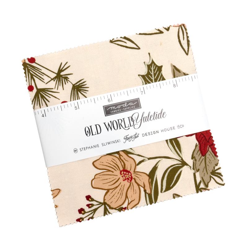Old World Yuletide by Fancy That Design House : Charm Pack