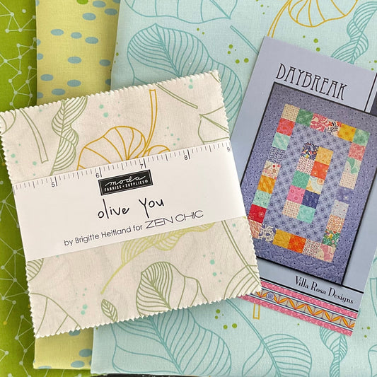 Olive You by Zen Chic - Day Break Quilt