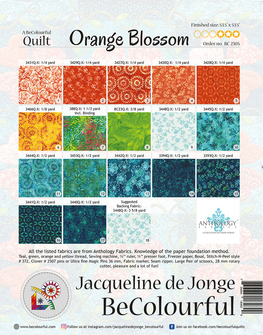 Orange Blossom # BC2305 Special Order