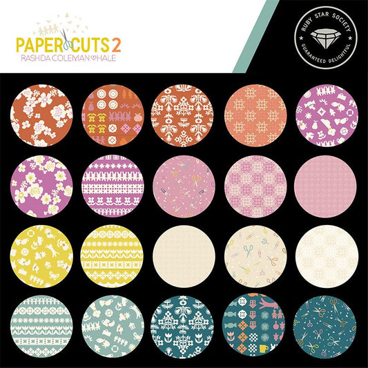 Paper Cuts 2 by Rashida Coleman-Hale : Fat Quarter Bundle