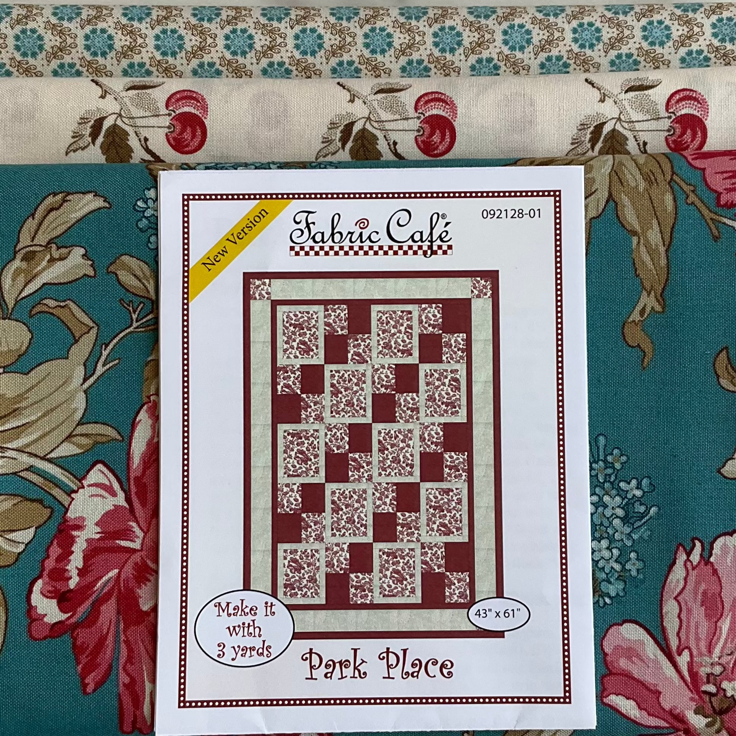 Park Place Quilt Kit featuring Lighthouse by Laundry Basket Quilts - 3 Yard Quilt Kit