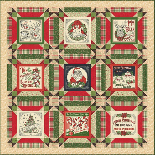 Peace and Joy Quilt Pattern by Stacy Iest Hsu