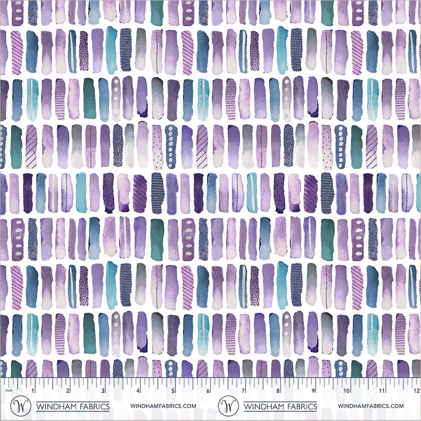Pebble & Posy by Essoldo Design : Cobblestone Lilac 55791DM-2