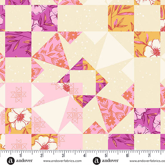Petals and Stitches by Stephanie Organes : Charm Pack