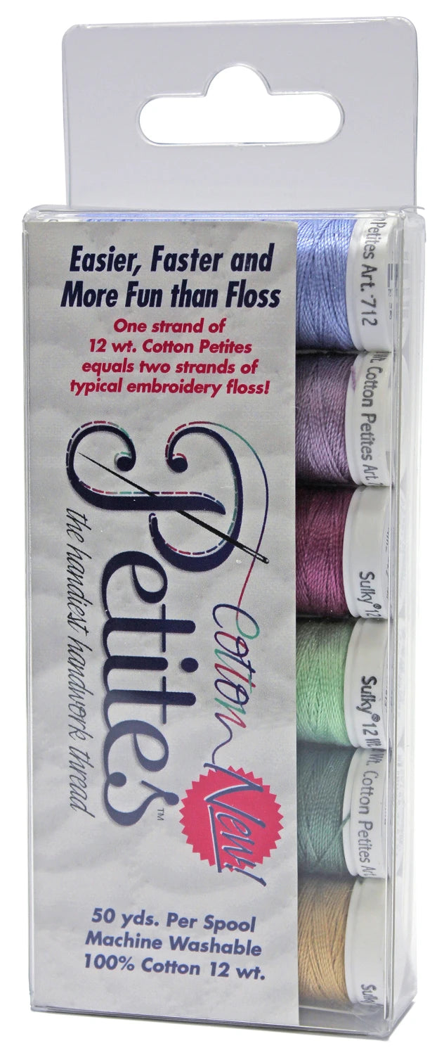Petites 12wt Cotton Thread 6 Pack Rosewood Manor # 712-11 - Special Order
