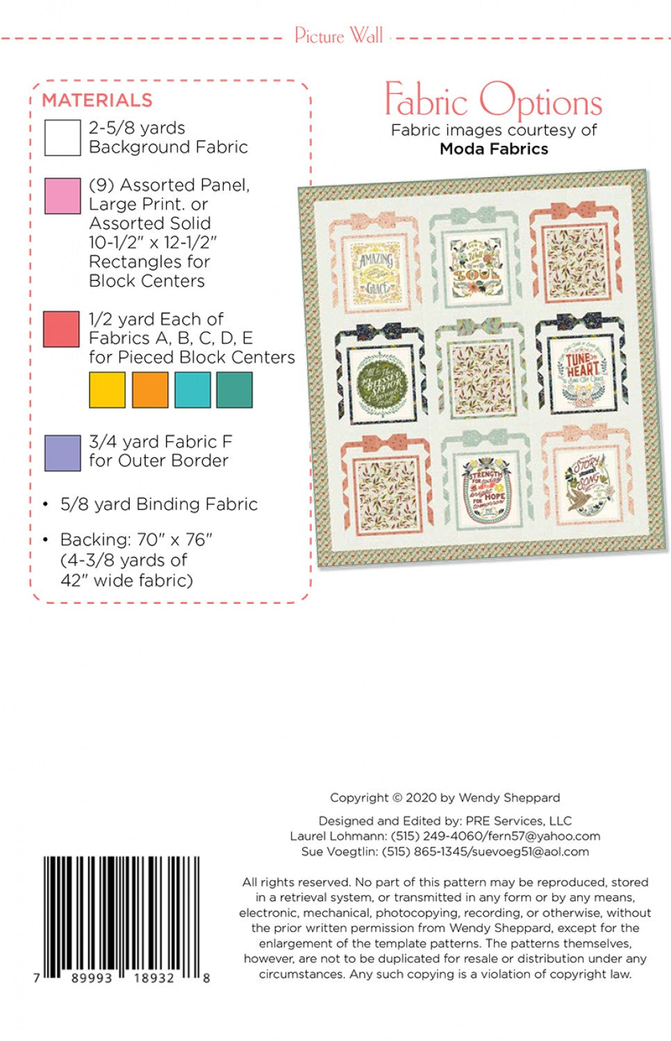 Picture Wall # WS27 - Special Order