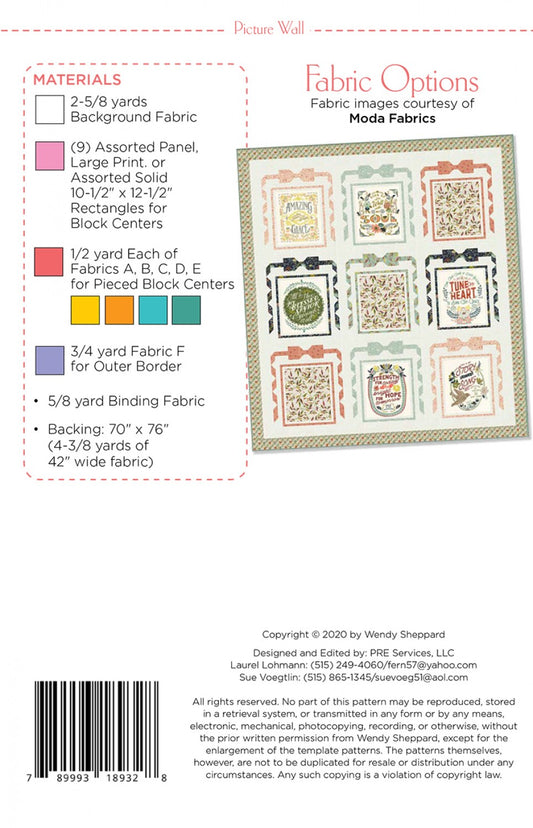 Picture Wall # WS27 - Special Order