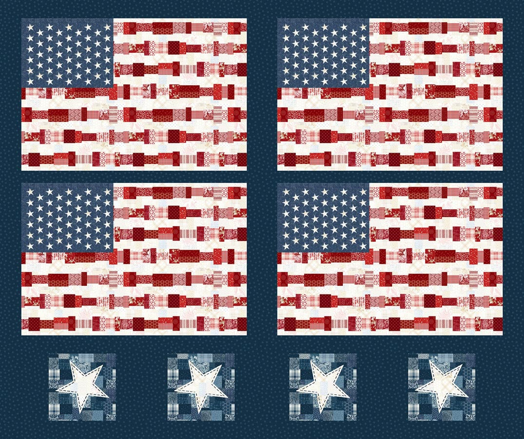 Pieces of America by Lilac Bee Designs : Fabric Bundles Including Panels