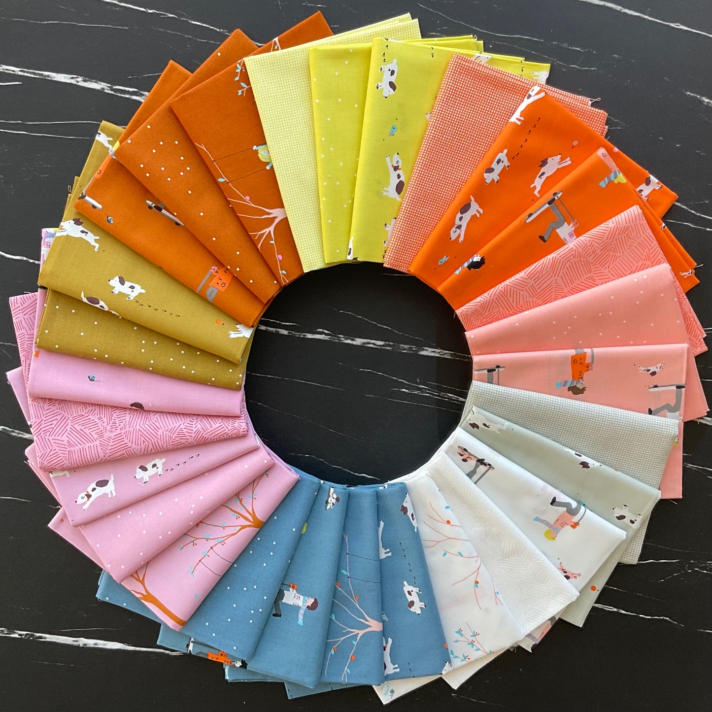 Pips by Aneela Hoey - Pips Tiny Check Orangeade 24596 18