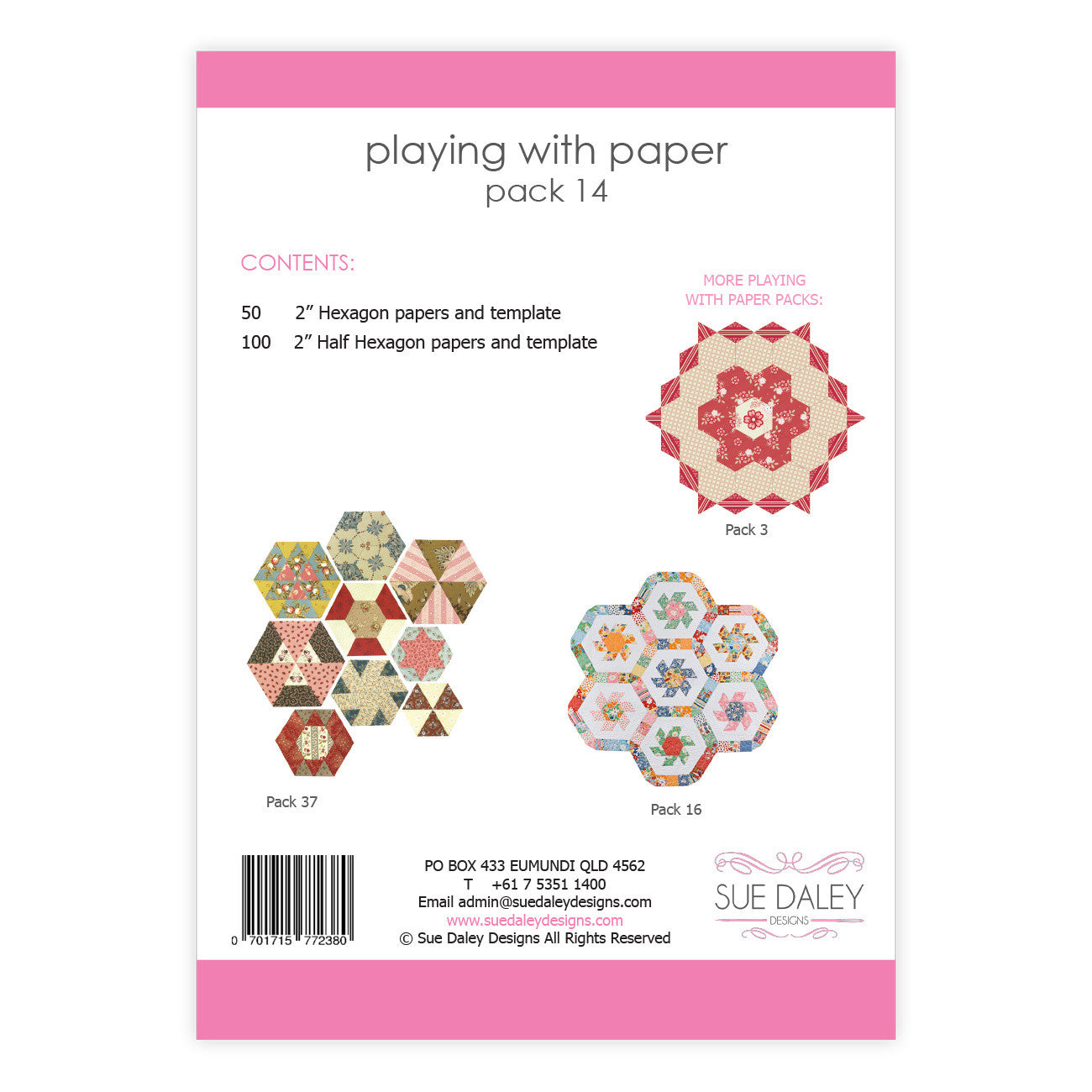 Playing With Paper Starter Pack 14 by Sue Daley