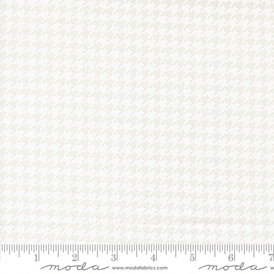 Poinsettia & Pear by Sherri & Chelsi : Houndstooth Cloud White 37718 11