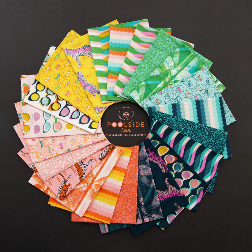 Poolside Too by Ruby Star Society : Architectural Blocks Peacock RS5201 16