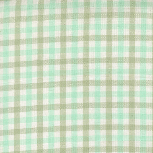 Popcorn Wovens by Elizabeth Hartman - Checks and Plaids Aqua 51285 11