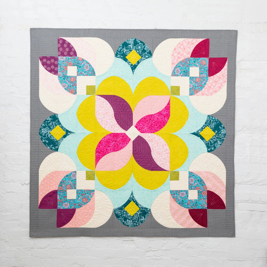 Posh Blossom Quilt Pattern by Sew Kind of Wonderful