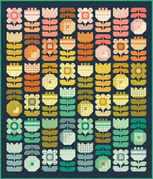 Posy Quilt Pattern by Elizabeth Hartman