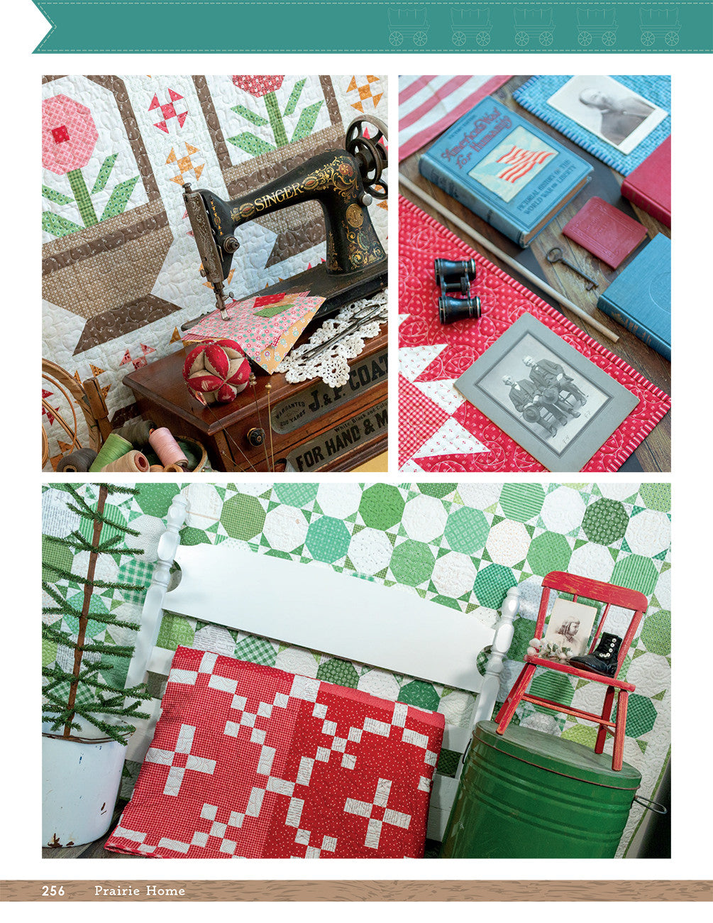 Prairie Home Quilt Book by It’s Sew Emma