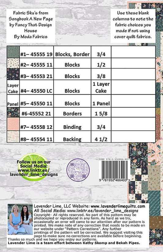 Praise Quilt Pattern DLL 173 - Special Order