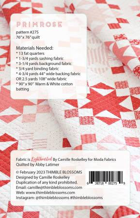 Primrose Quilt Kit featuring Peachy Keen by Corey Yoder