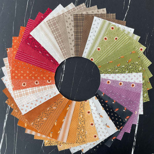 Pumpkin Spice Gatherings by Primitive Gatherings : Charm Pack