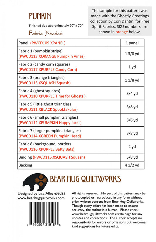 Punkin # BHQ-271 - Special Order