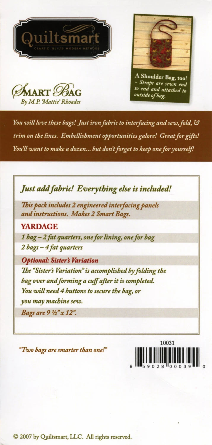 Smart Bag Fun Pack by QuiltSmart