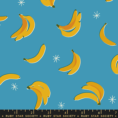 Sparkle Shopper by Melody Miller : Bananas Vintage Blue RS0129 18