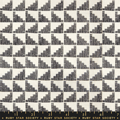 Warp & Weft Daisy Days by Alexia Marcelle Abegg : Polka Black RS4182 12
