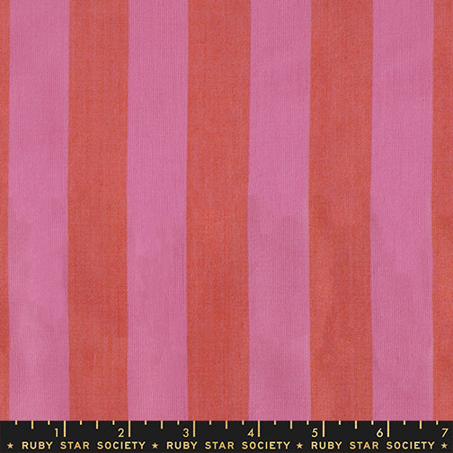 Warp & Weft Daisy Days by Alexia Marcelle Abegg : Clothesline Stripe Pink RS4183 13