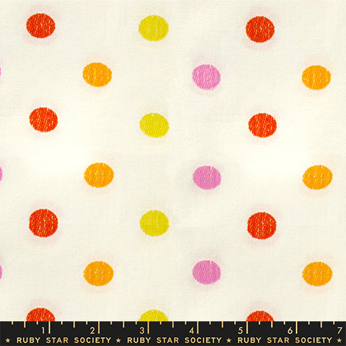 Warp & Weft Daisy Days by Alexia Marcelle Abegg : Candy Dots Multi RS4184 11