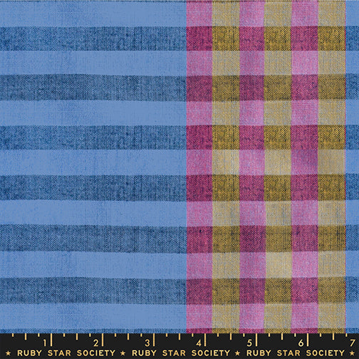Warp & Weft Daisy Days by Alexia Marcelle Abegg : Shoreline Blue RS4191 11