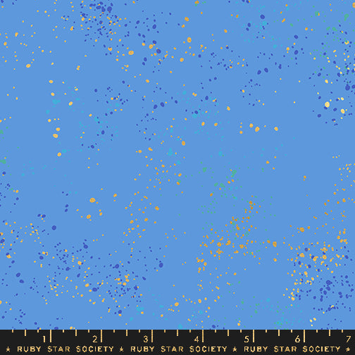 Speckled 2024 by Rashida Coleman Hale - Speckled Metallic Lindley Blue RS5027 127M (Estimated Ship Date July 2024)