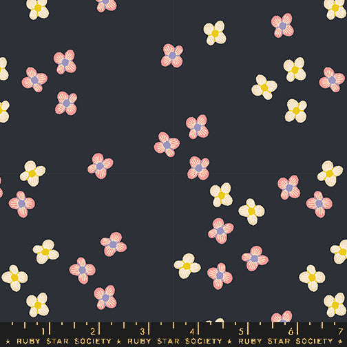 Favorite Flowers by Ruby Star Collaborative : Blossom Soft Black RS5149 14 (Estimated Ship Date Aug. 2024)