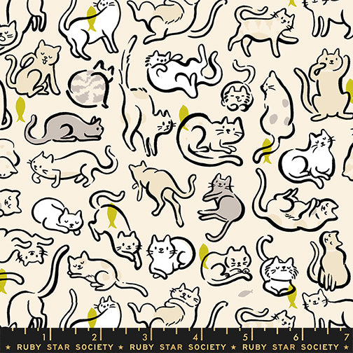 Oops All Cats by Sarah Watts : Schmitties Pistachio RS2149 12