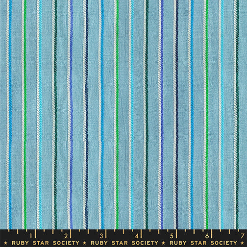 Mystic Fable Warp & Weft by Alexia Abegg : Sketch Stripe Soft Blue RS4127 20