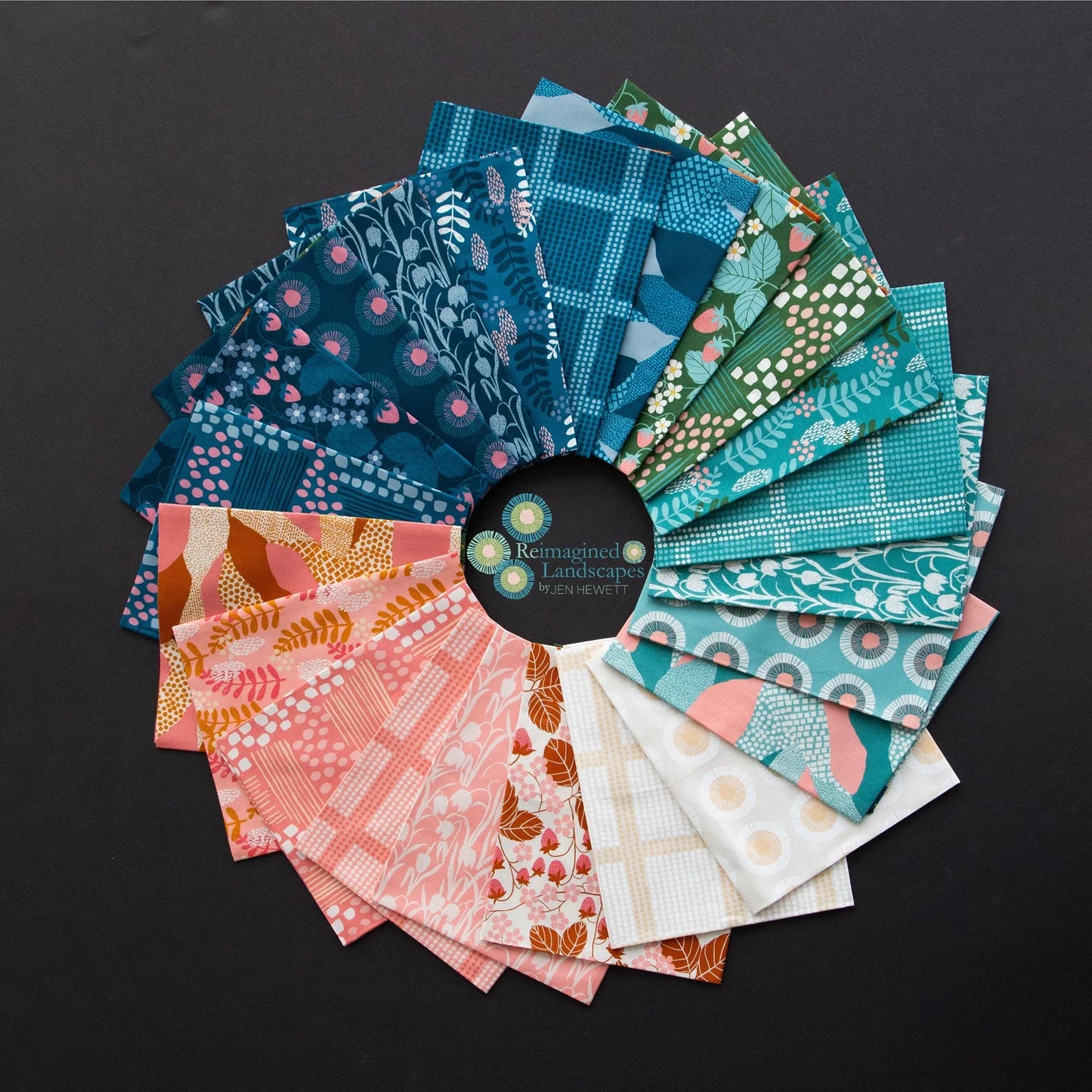 Reimagined Landscapes by Jen Hewett : Dot Matrix Quilt Kit