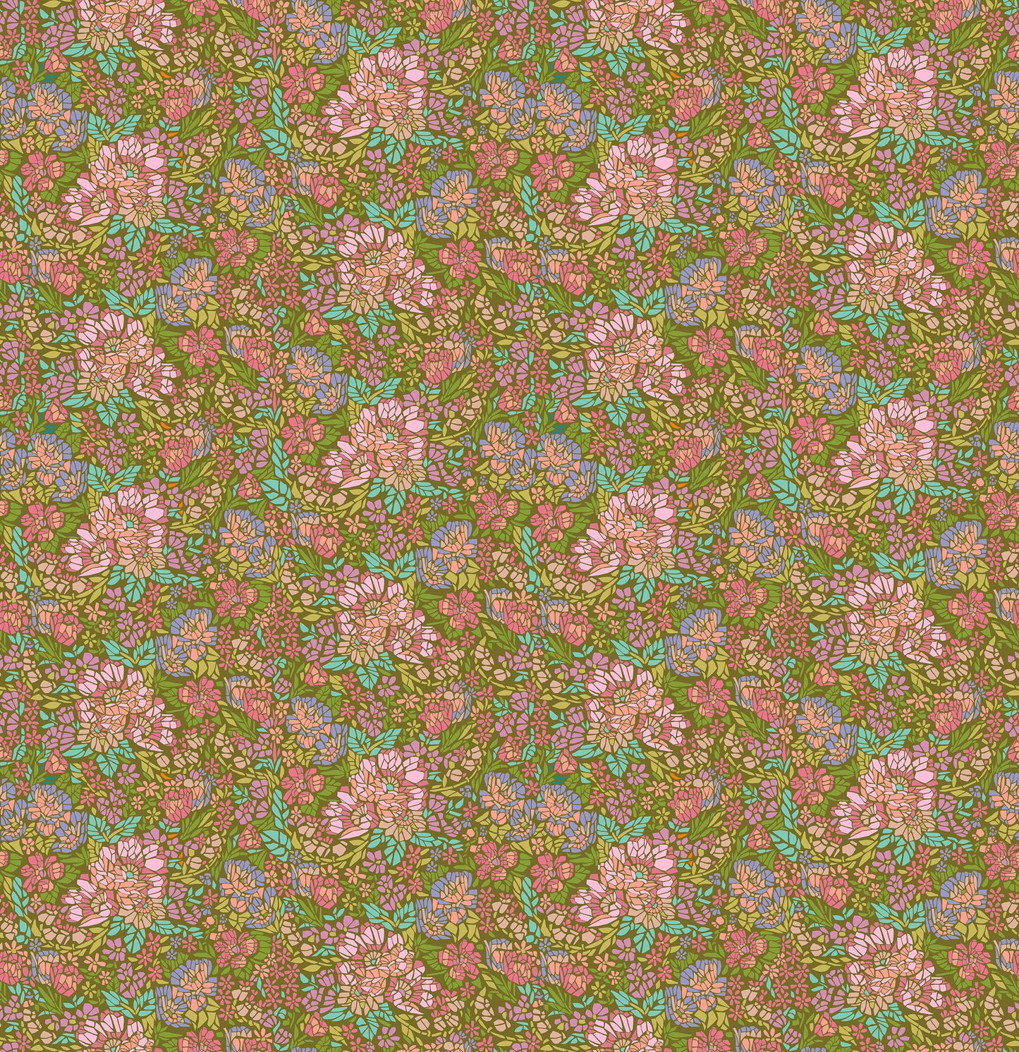 Rhapsody by Anna Maria Textiles : Mosaic Avocado AMT169-72V