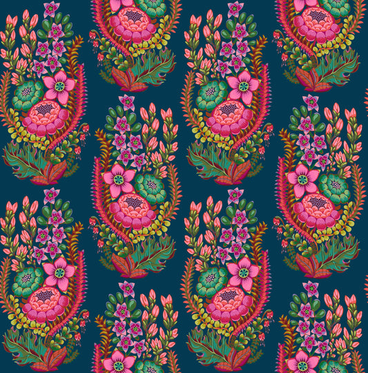 Rhapsody by Anna Maria Textiles : Outstretched Azure AMT170-49C
