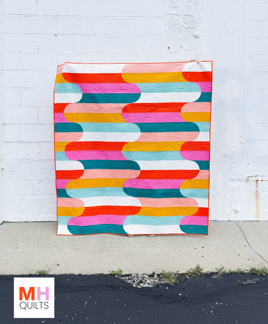 Ripple Quilt Pattern by Modern Handcraft