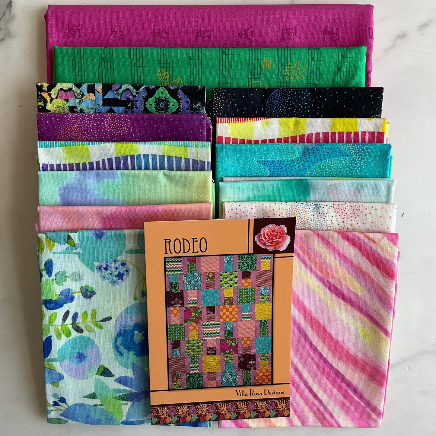 Rodeo Quilt Kit featuring Gradient Auras by Moda Fabrics - 1 Left!