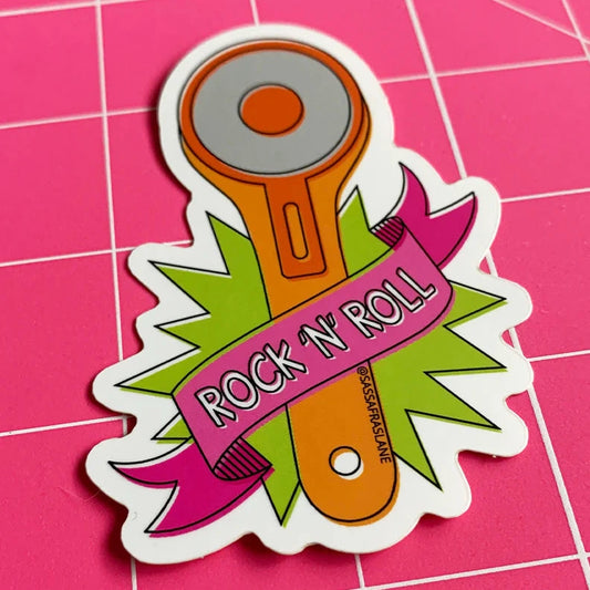 Rotary Cutter Sticker by Sassafras Lane