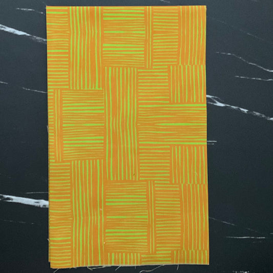 Ruby + Bee Blenders by Heather Ross - Woven Avocado/Turmeric 54416-23