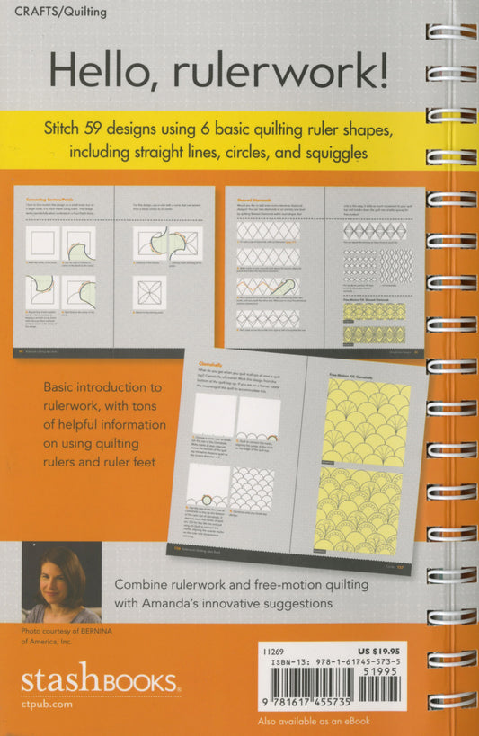 Rulerwork Quilting Idea Book # 11269 - Special Order