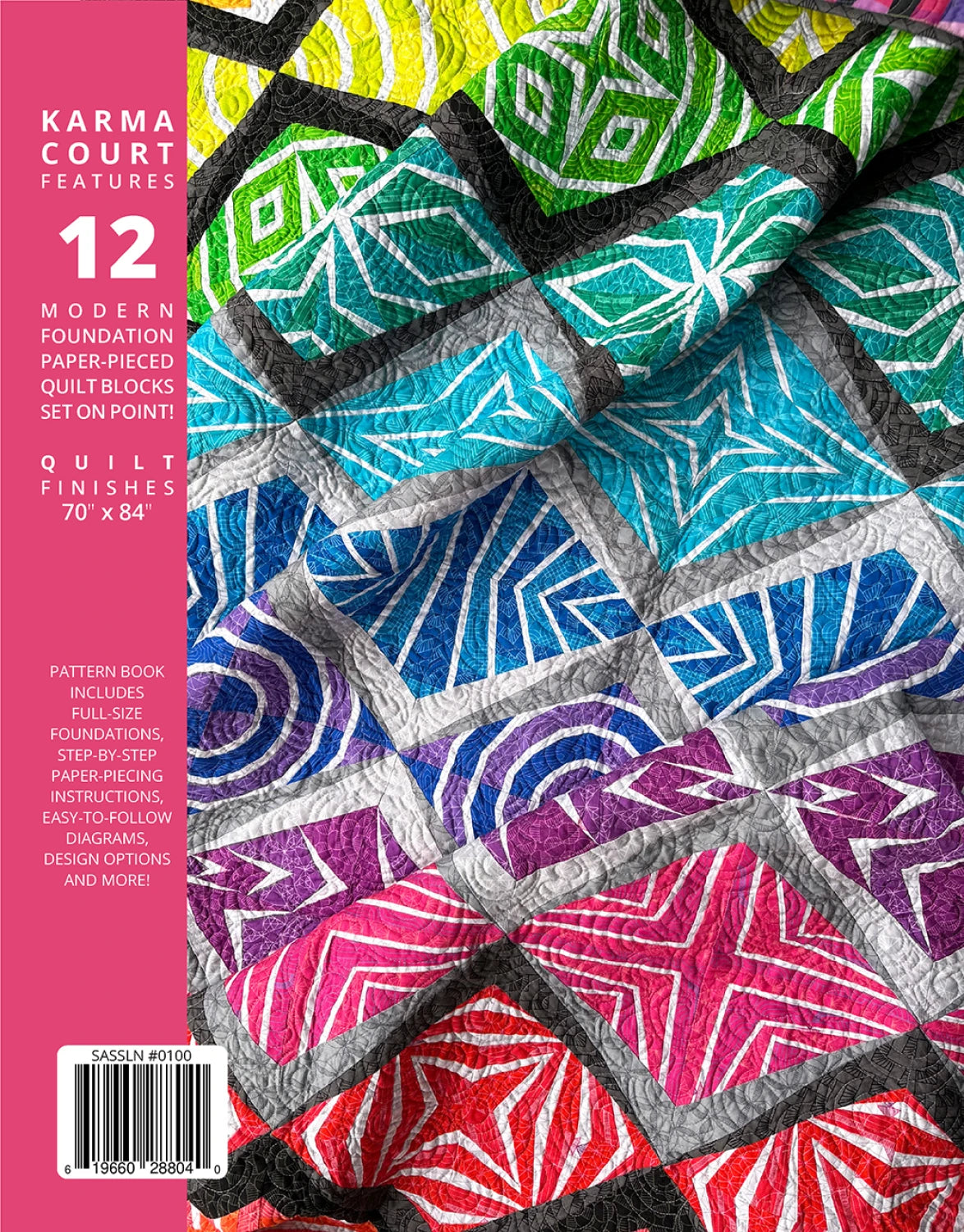 Karma Court BOM Quilt Pattern by Sassafras Lane - Special Order