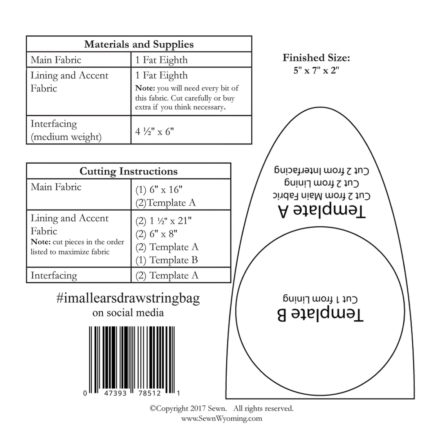 Je suis tout ouïe #SITF175D par Sewn Wyoming