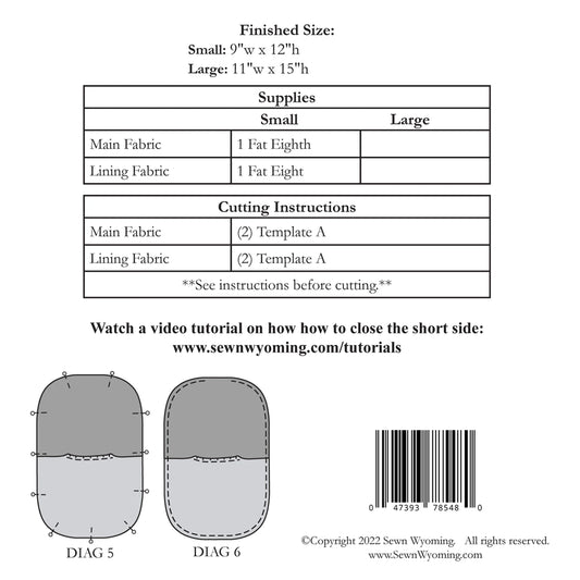 Japanese Knot Bag by Sewn Wyoming