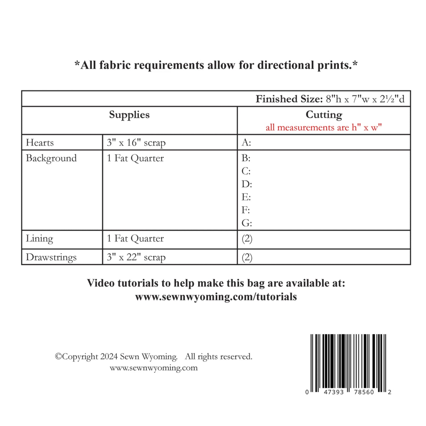 Sac de terrain urbain SIF 197D par Sewn Wyoming