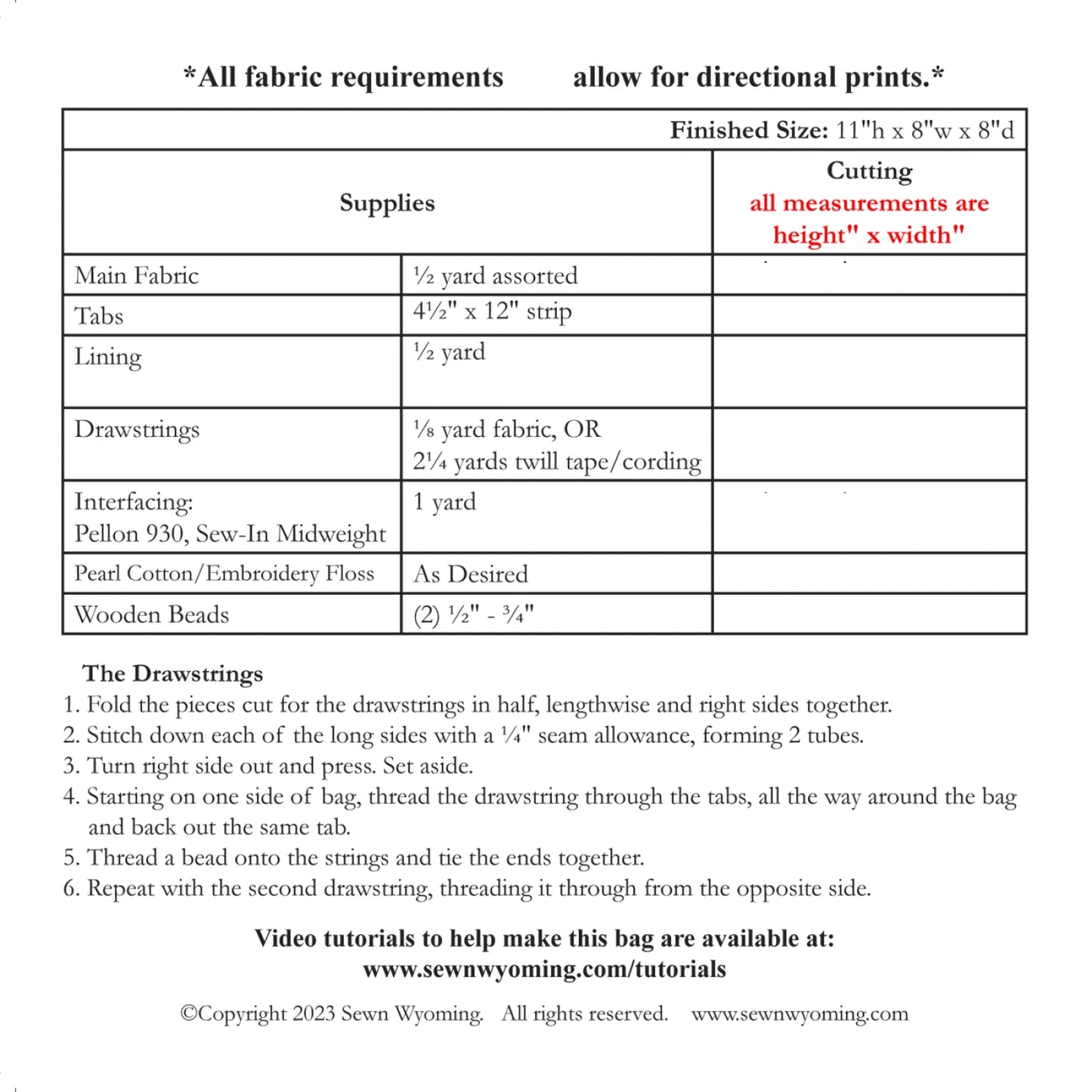 Sac de terrain urbain SIF 197D par Sewn Wyoming