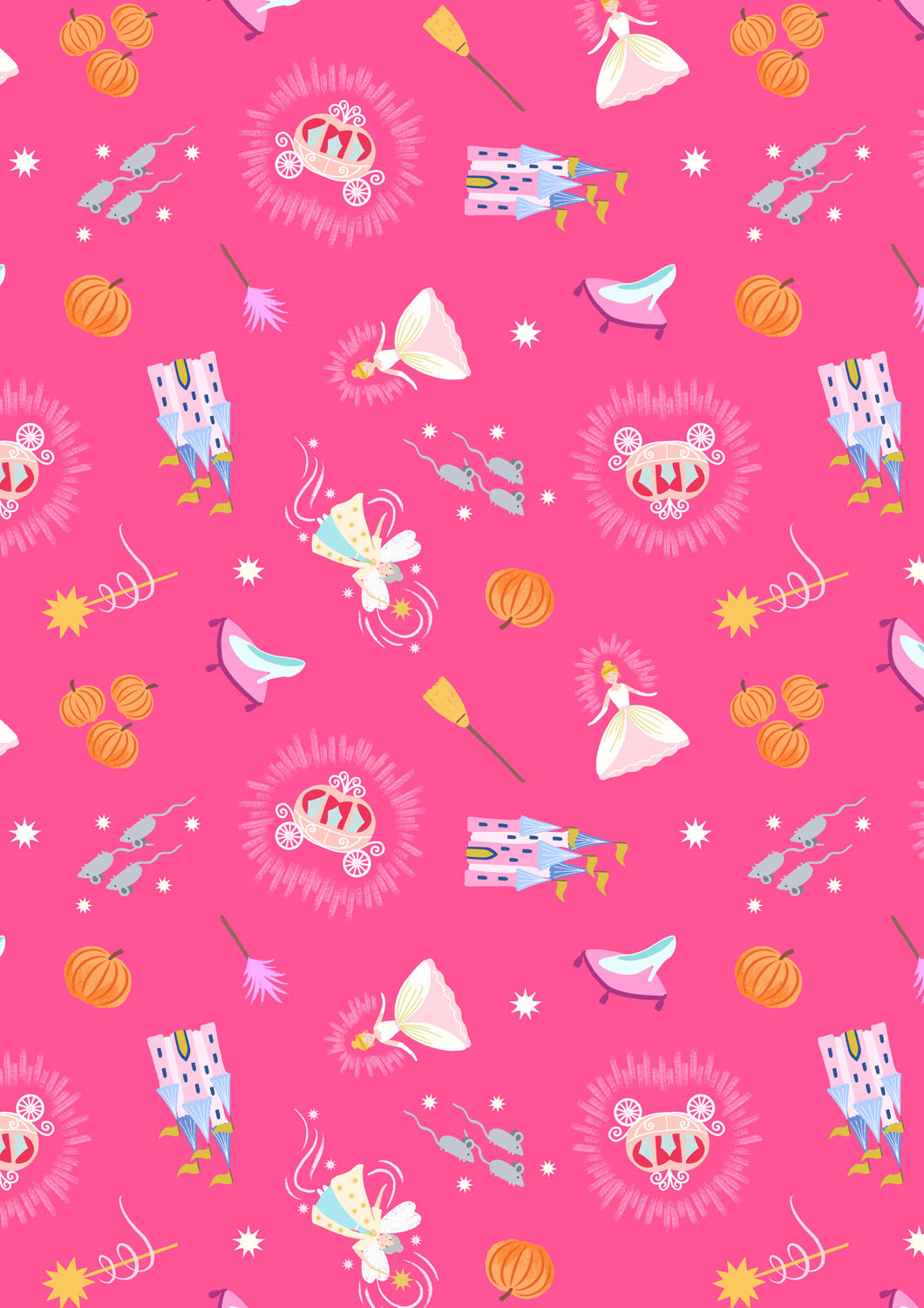 Small Things…Fairytales by Lewis & Irene : Cinderella Pink SM123